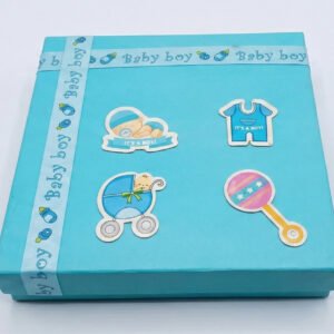 Baby Boy Mithai Box Packing – 1 kg Premium Gift Dabba Design