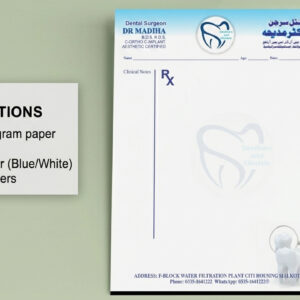 Letterhead Design For Dental Clinic | Doctor Letterhead Design | Letterhead Design